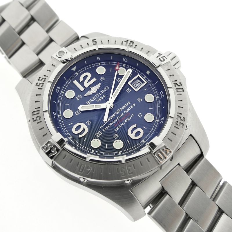 Image 20 of Breitling Superocean Steelfish A17390; Automatic men's diving watch