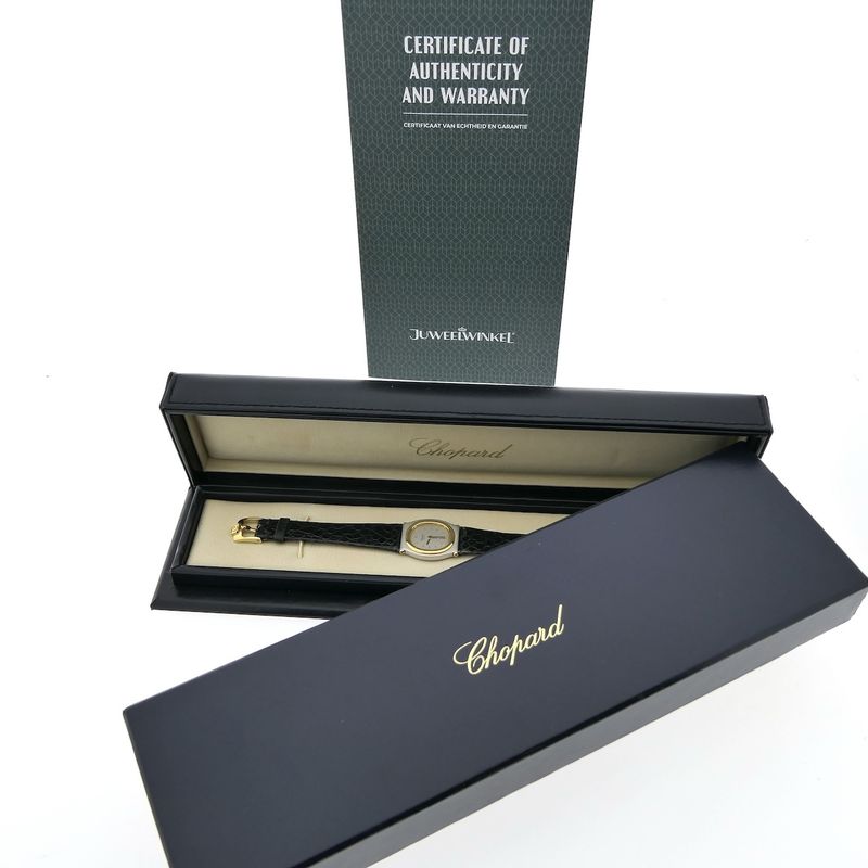 Image 9 of Chopard Monte-Carlo 8034; Vintage gold/steel women's watch