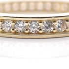 Image 3 of Gold alliance ring with zirconia