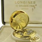 Image 7 of Longines '10 Grand Prix'; Antique 18k gold pocket watch