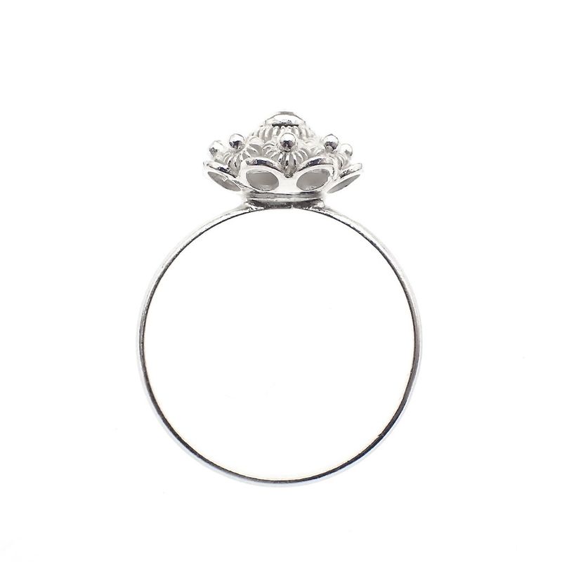 Image 3 of Silver ring with Zeeland button