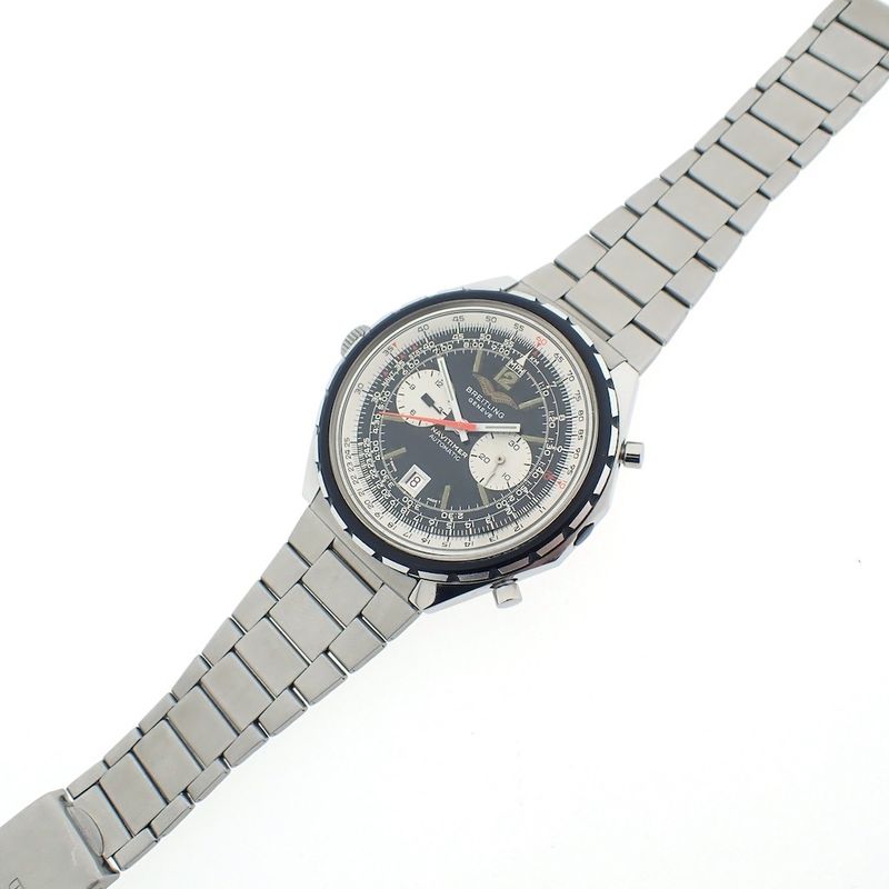 Image 4 of Breitling Navitimer 1806 'Iraqi Airforce'; Pilot's chronograph watch