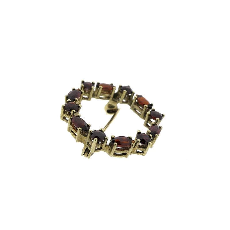 Image 4 of 8 carat garnet brooch | Vintage