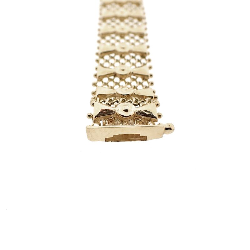 Image 10 of Vintage gold wide bracelet