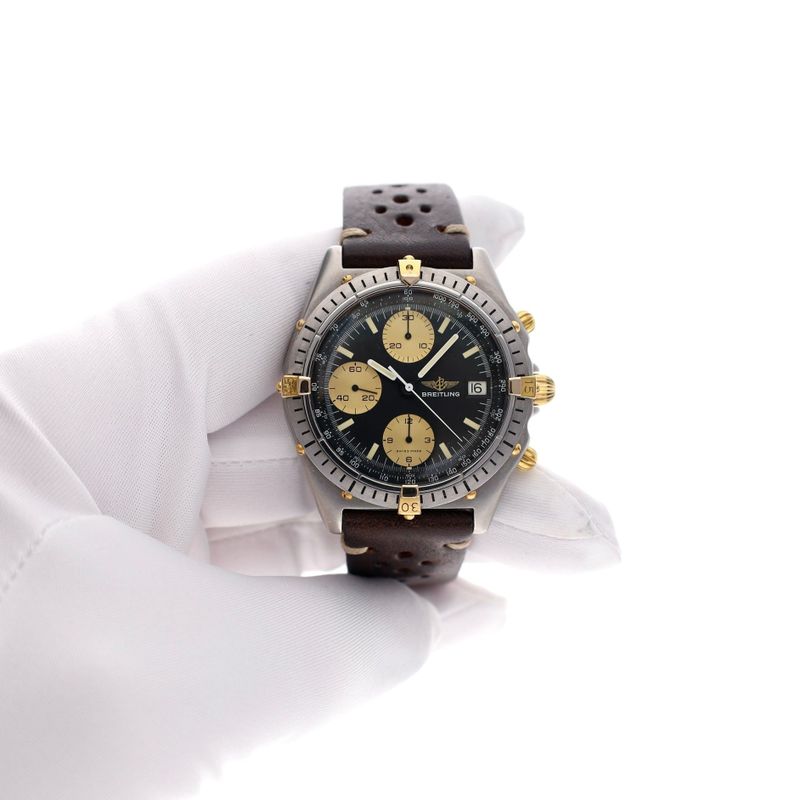 Image 10 of Breitling Chronomat Chronograph 81.950; Vintage Men's Watch in Full Set