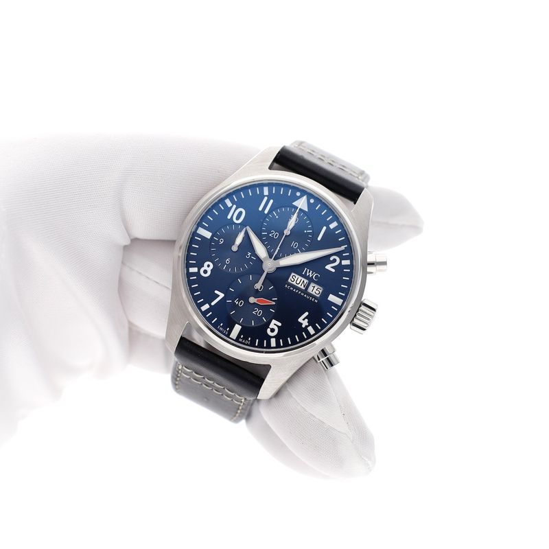 Image 12 of IWC Pilot's Chronograph; IW388101; Automatic men's watch