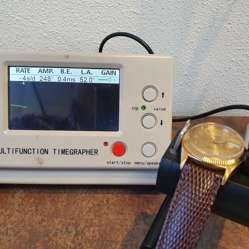 Image 10 of Rolex Datejust 18k; Men's watch | Ref. 6605