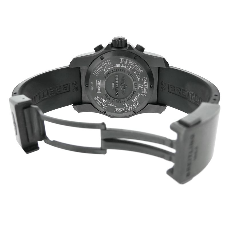 Image 10 of Breitling Cockpit B50 'Night Mission' VB5010; Professional Pilot's watch