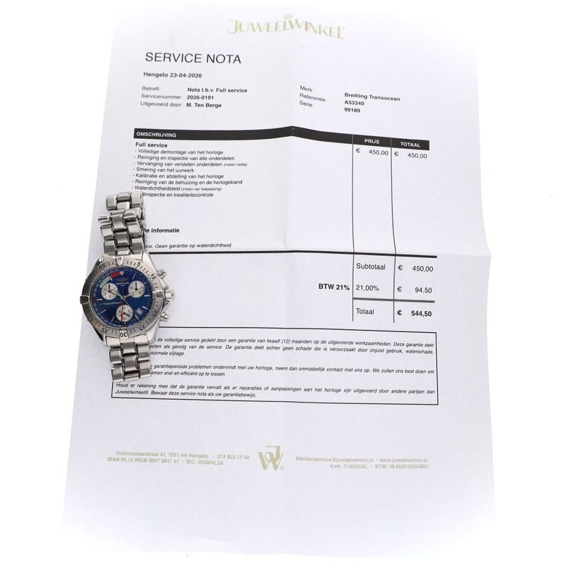 Image 14 of Breitling Colt Transocean Chronograph