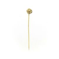 Gold lapel pin, tie pin