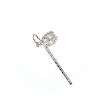 Image 2 of Silver charm; Korfball post