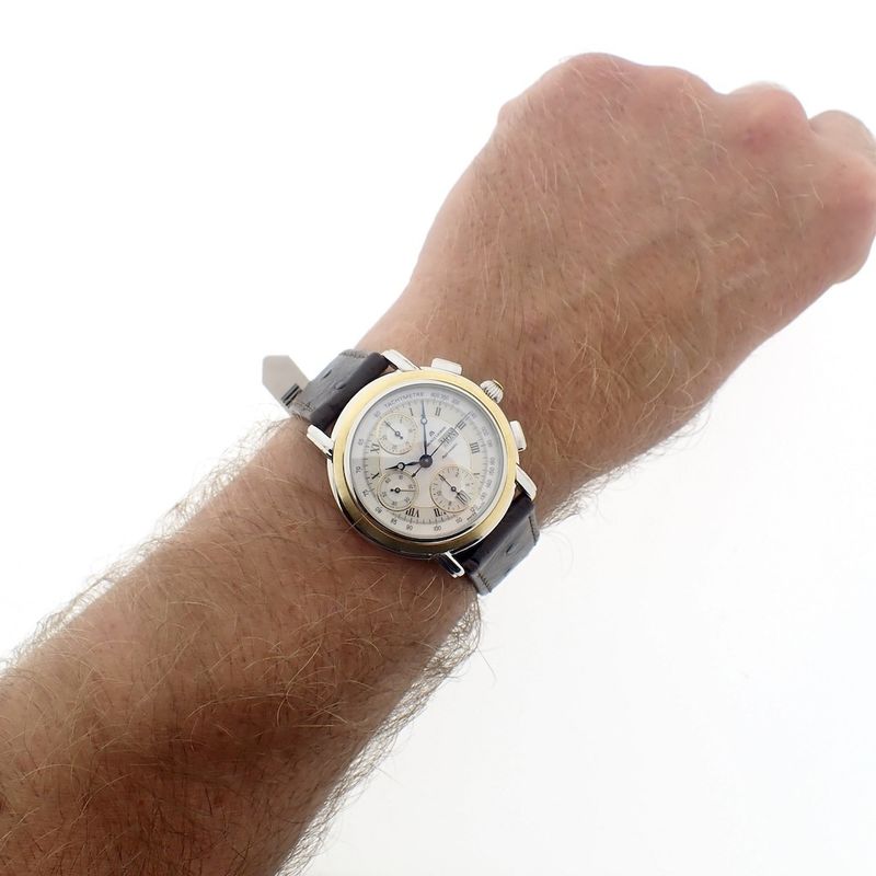 Image 12 of Maurice Lacroix Masterpiece Croneo; Automatic watch with chronograph