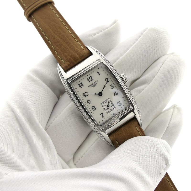 Image 8 of Longines Bellearti Diamonds L2.501.0; Women's watch with diamonds