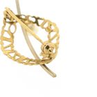 Image 5 of Gold fantasy brooch with pearl | Vintage