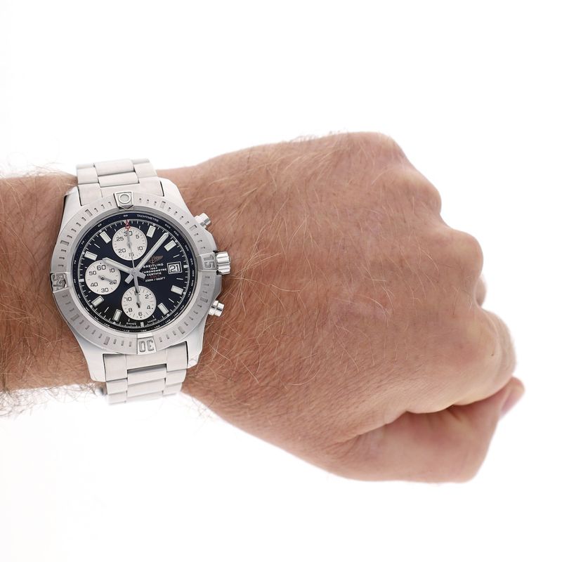Image 21 of Breitling Colt 44 Automatic Chronograph A13388; Automatic men's watch