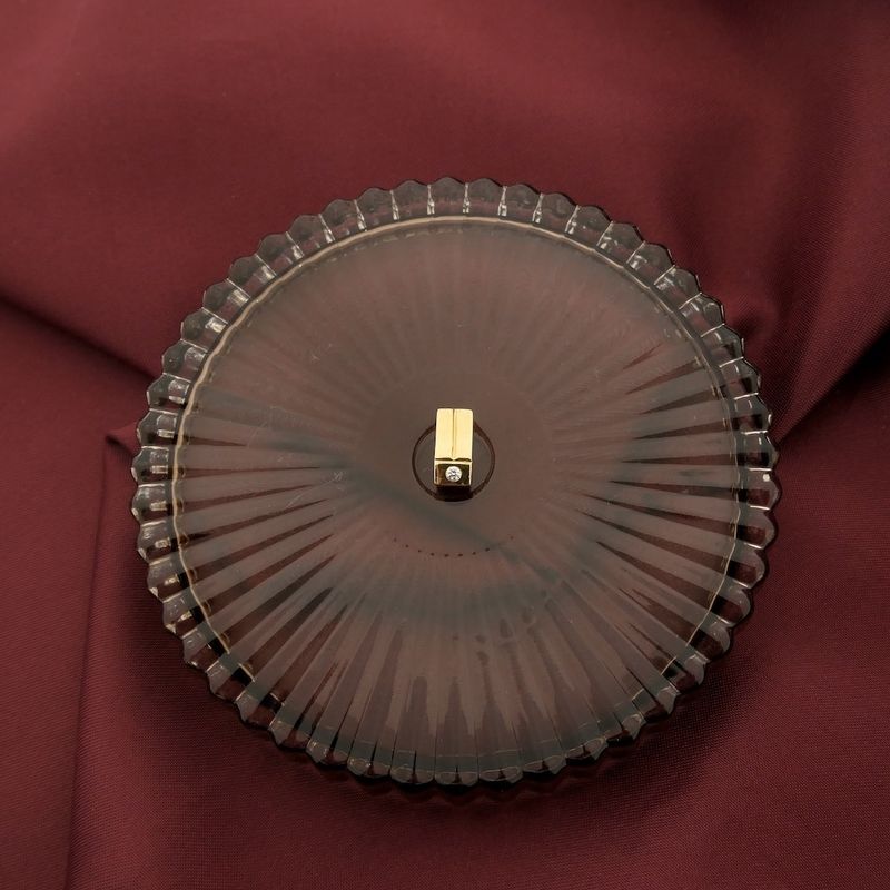 Image 7 of Gold minimalist pendant with zirconia