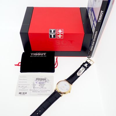 Image 2 of Tissot Carson Automatic; 18k gold watch