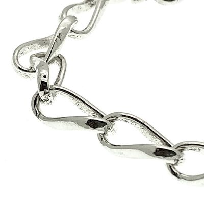 Image 2 of Silver link bracelet | 18 cm