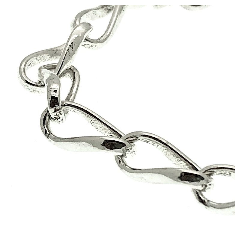 Image 2 of Silver link bracelet | 18 cm