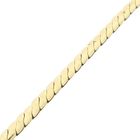 Image 9 of Gold S-link bracelet; 19 cm