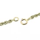 Image 3 of Gold twisted link necklace