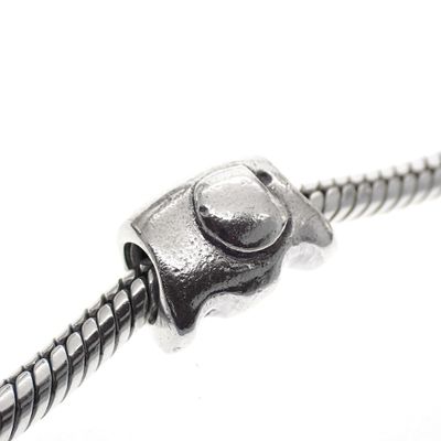 Pandora charm; Silver; Elephant 2 Image 2 of Pandora charm; Silver; Elephant 2