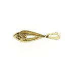 Image 5 of Gold subtle pendant with diamond | 0.005 ct.