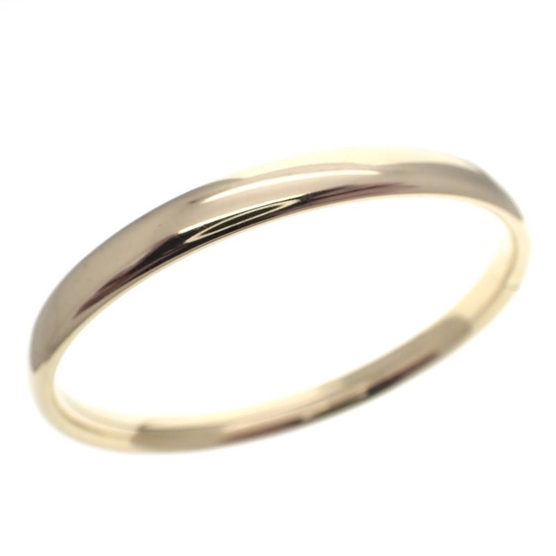 Image 1 of Gold smooth slave bracelet | Ø 59 mm