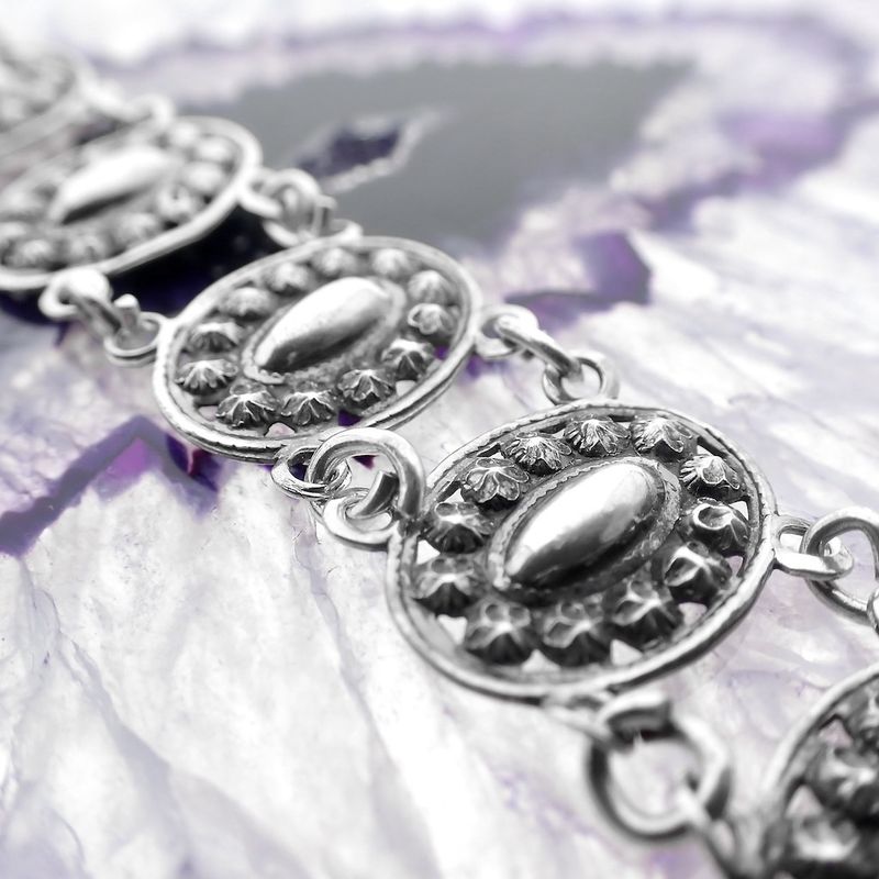 Image 2 of Vintage silver bracelet | 19 cm