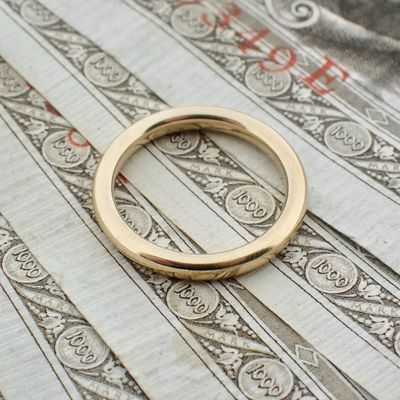 Image 2 of 18K Gold Slide-On Ring | Paul Simons