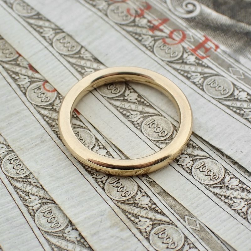 Image 2 of 18K Gold Slide-On Ring | Paul Simons