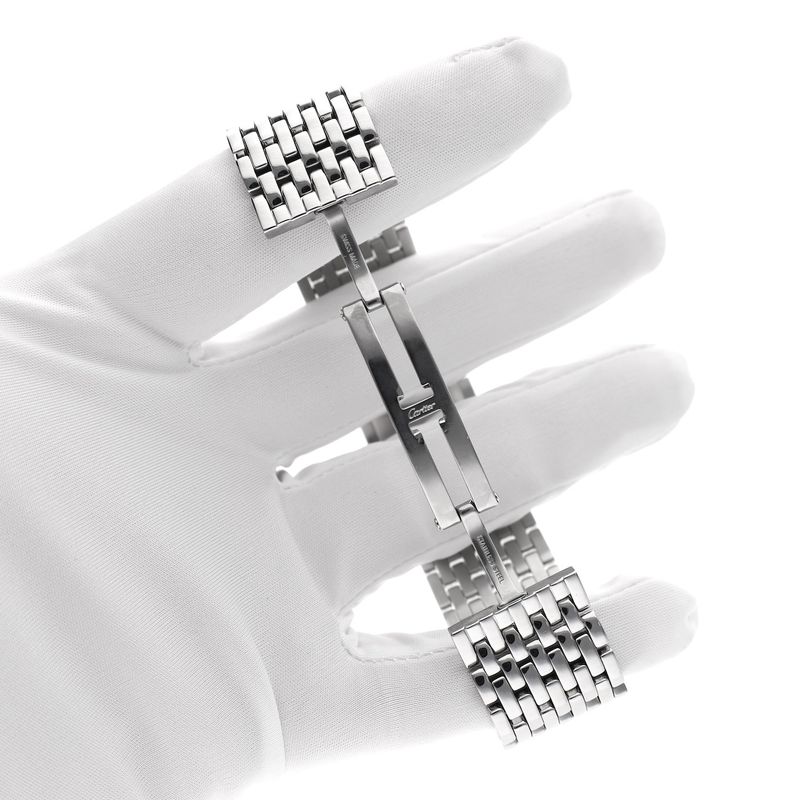 Image 12 of Cartier Panthère Ruban 2420; Women's watch with mother-of-pearl dial