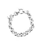 Image 3 of Silver robust jasseron link bracelet | 19.5 cm