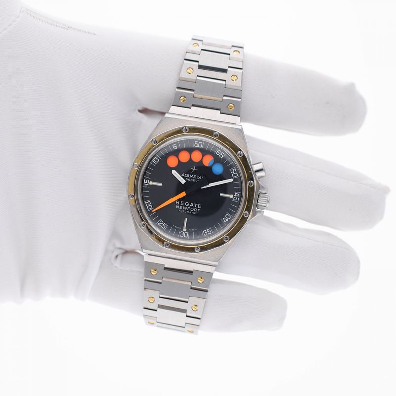 Image 9 of Aquastar Genève Regate Newport Ref. 300-1144 Regatta Timer