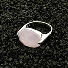 Image 2 of Silver ring with rose quartz