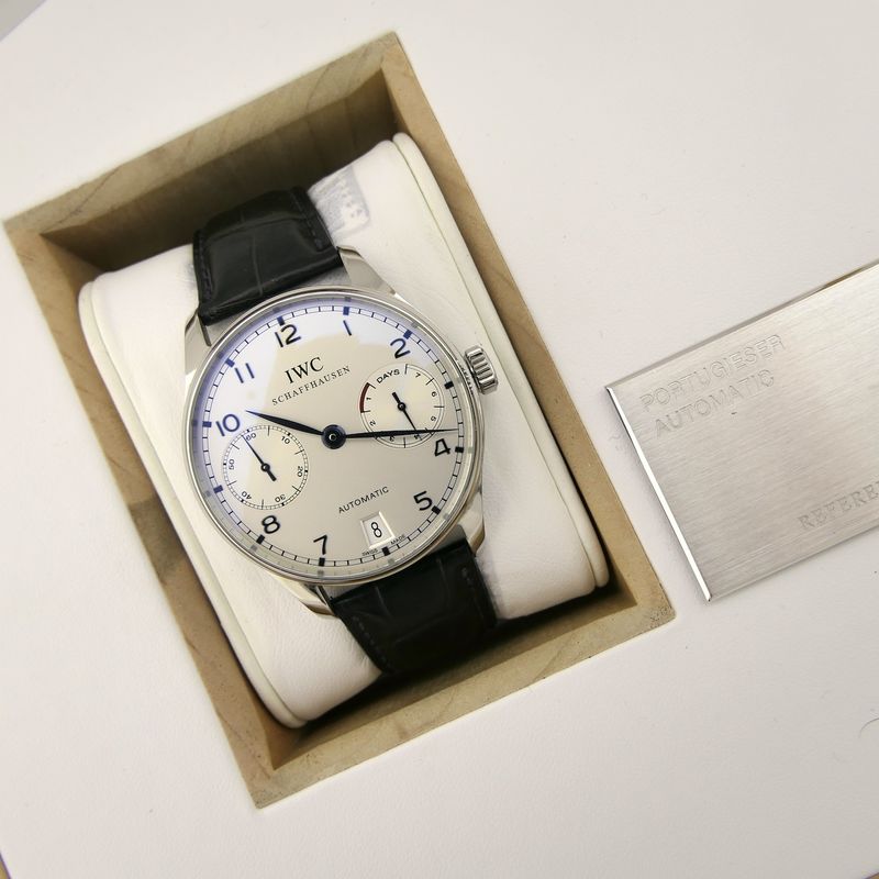 Image 19 of IWC Portuguese '7 Days' IW500107; Automatic men's watch