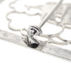 Image 4 of Old Dutch silver brooch; Ship