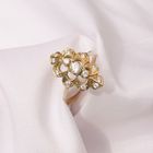 Image 5 of Vintage gold ring with zirconia