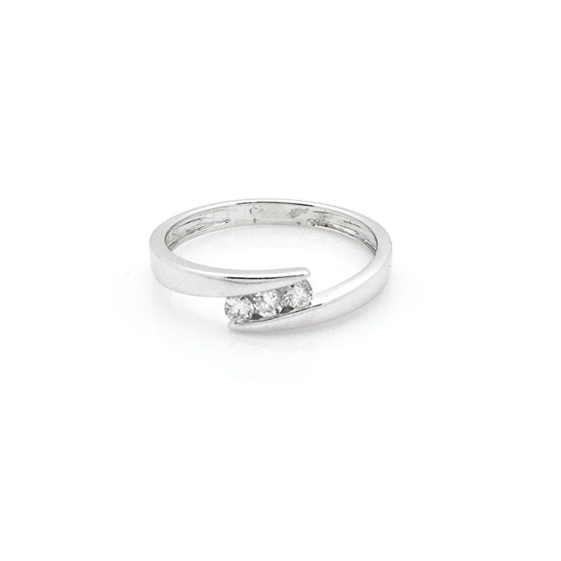 Image 5 of 9 carat ring with 0.14 ct diamonds.