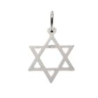 Image 4 of Silver charm; Star of David