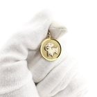 Image 8 of Bicolor Gold Zodiac Pendant; Aries