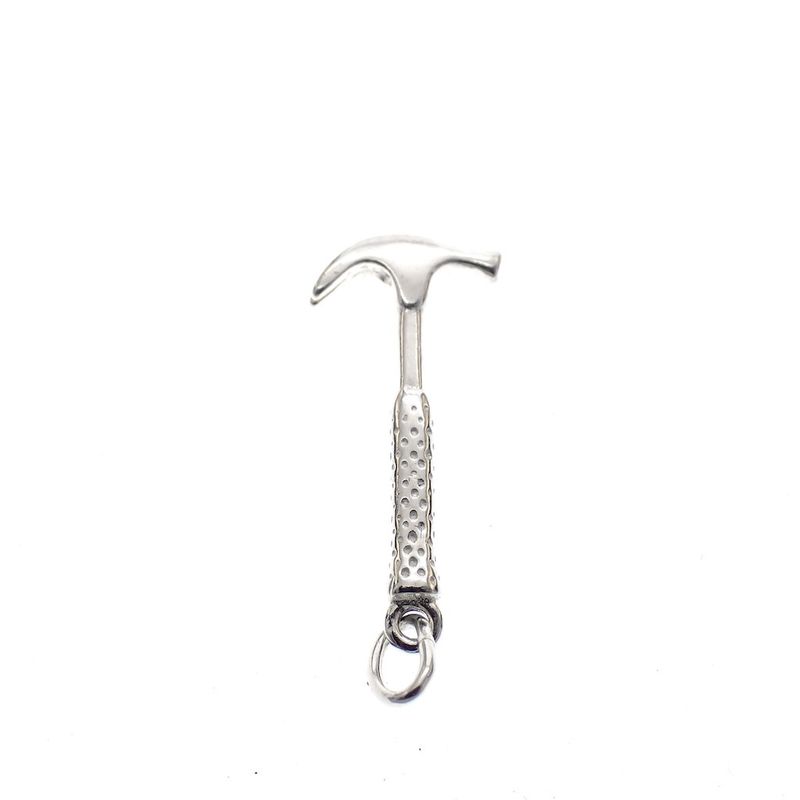 Image 2 of Silver charm; Hammer