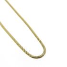 Image 3 of 8-karat snake link chain | 50 cm