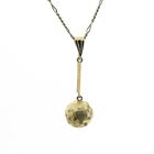 Image 1 of Vintage gold pendant with ball