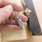 Image 2 of 18-karat white gold Maria pendant, pavé-set with diamonds | Approx. 0.32 ct.