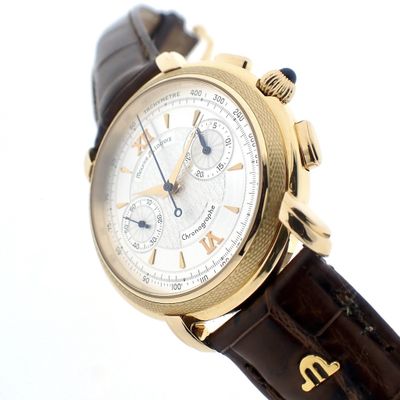 Image 1 of Maurice Lacroix Masterpiece Venus; 18k chronograph watch