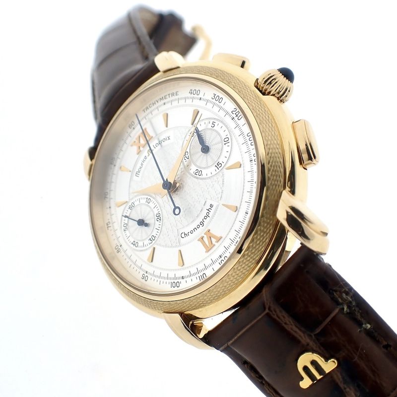 Image 1 of Maurice Lacroix Masterpiece Venus; 18k chronograph watch