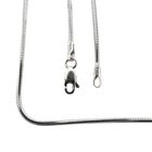 Image 1 of White gold snake link chain