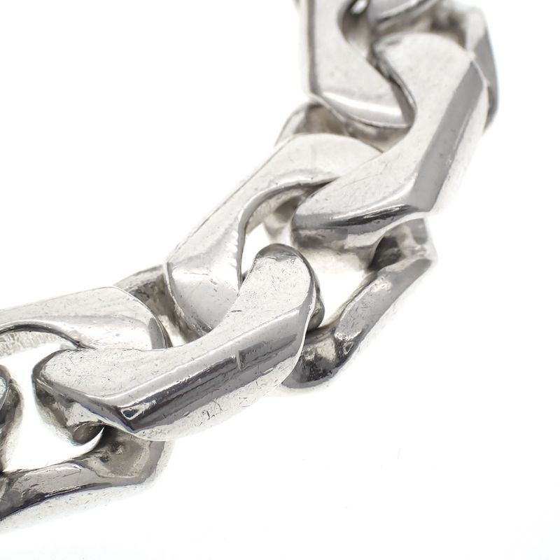 Image 5 of Solid silver bracelet with buckle closure | 21 cm