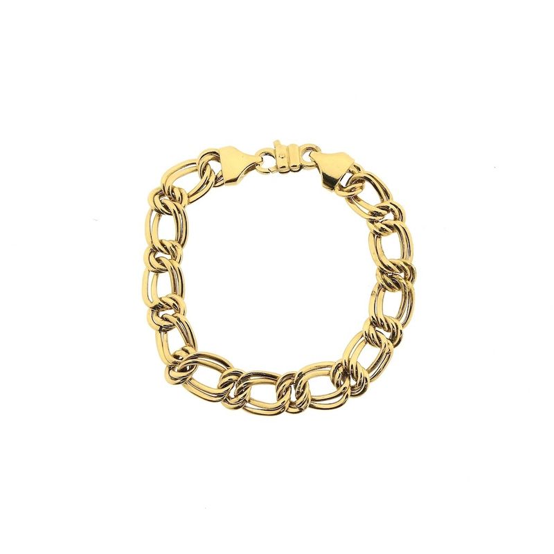 Image 3 of Gold flat Prince of Wales bracelet
